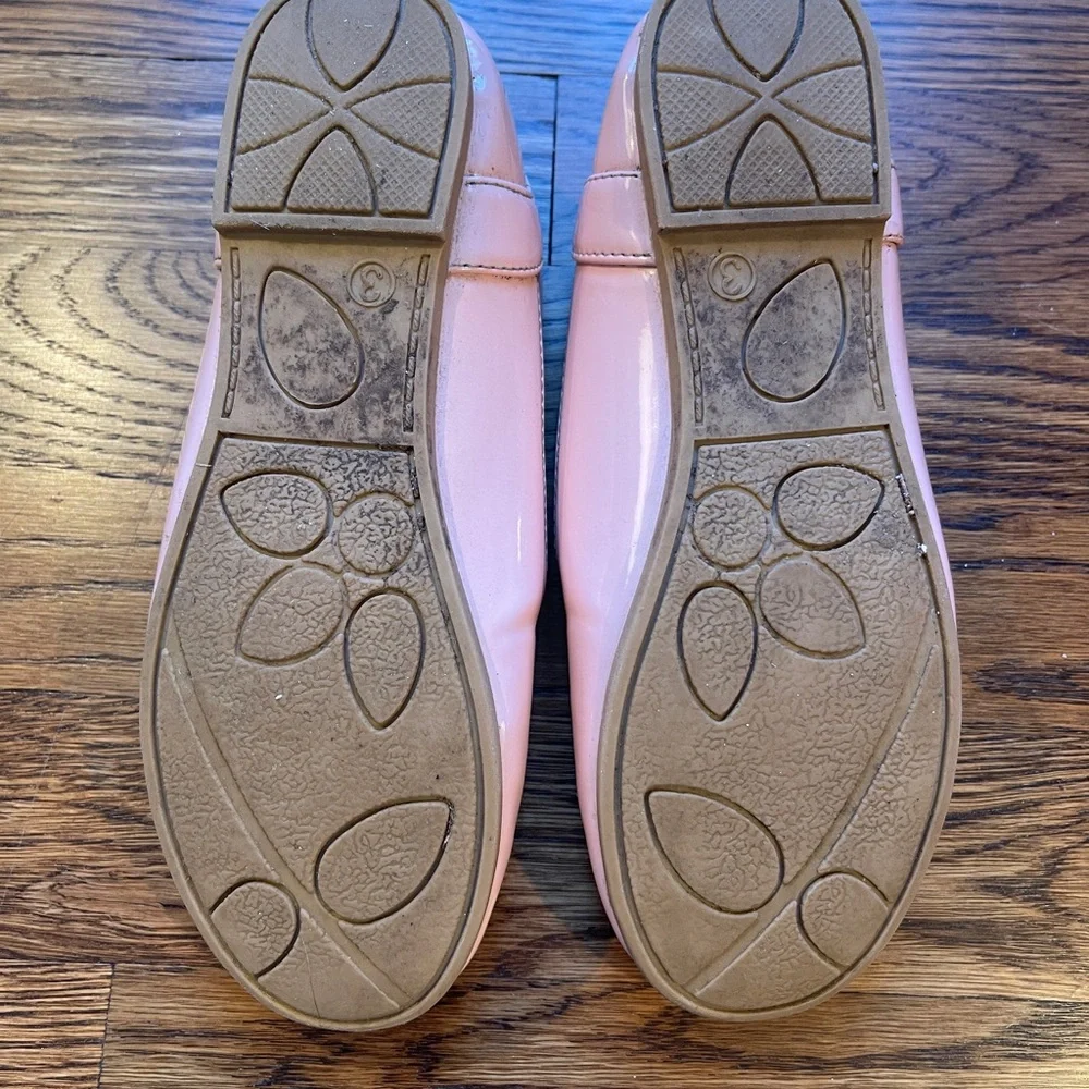 Swea Pea & Lilli Pink Elsa Dressy Flats with Strap and Buckle Size 3